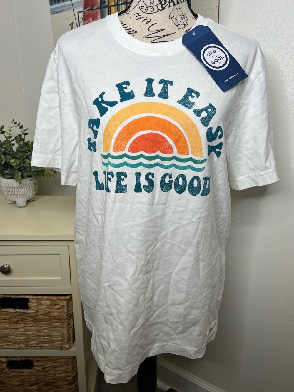 Brand New-Life is Good Take it Easy Top